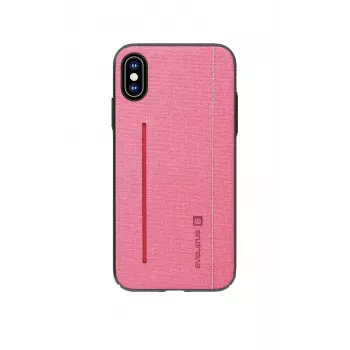 Evelatus Capa em silicone rosa para Samsung Galaxy S10