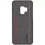 EVELATUS Capa traseira em silicone cinzenta para Samsung Galaxy S9