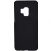 Evelatus Capa traseira em silicone rosa para Samsung Galaxy S9