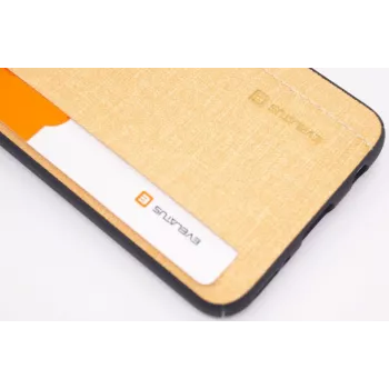 Evelatus Capa em silicone para Samsung Galaxy A40 - amarela