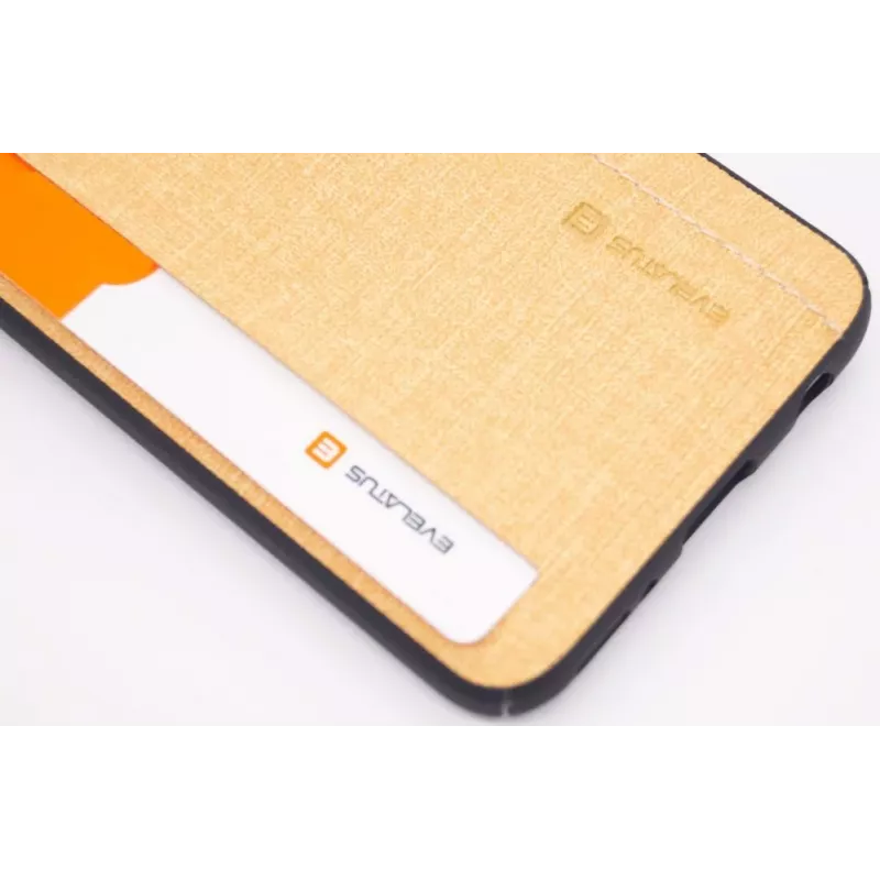 Evelatus Capa em silicone para Samsung Galaxy A40 - amarela