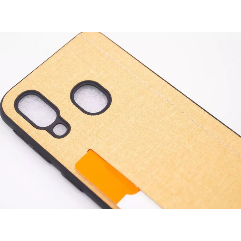Evelatus Capa em silicone para Samsung Galaxy A40 - amarela