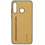 Evelatus Capa traseira de silicone 6127 para Huawei P30 Lite amarela