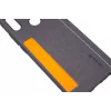 Evelatus Capa traseira de silicone 6127 para Huawei P Smart 2019 preta