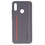 Evelatus Capa traseira de silicone 6127 para Huawei P Smart 2019 preta