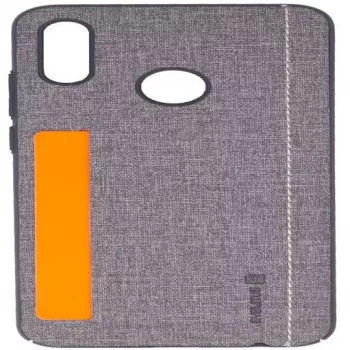 Evelatus Capa traseira de silicone 6127 para Huawei P Smart 2019 cinzenta