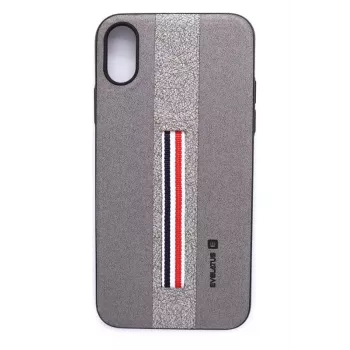 Evelatus Capa traseira Dazzel para Apple iPhone X cinzenta