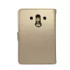 iLike Capa tipo livro para Huawei Mate 10 Lite dourada
