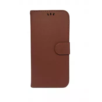 iLike Capa tipo livro A530 para Samsung Galaxy A8 (2018) castanha