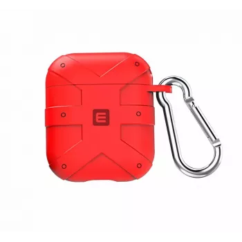 EVELATUS Capa para Apple AirPods EAC02 vermelha