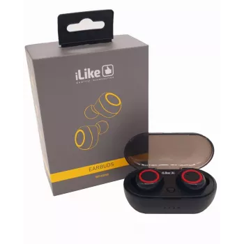 iLike Auriculares Bluetooth IBE01 pretos
