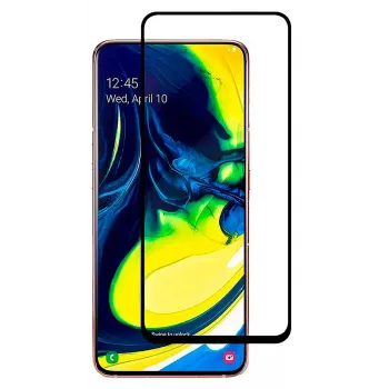 Evelatus Samsung Galaxy A80 2.5D Full Cover Japan Glue Glass Anti-Static protetor de ecrã