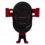 Evelatus Suporte de carro Gravity com carregador sem fios WCH02 vermelho