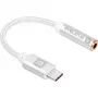 Evelatus Adaptador de áudio USB-C para 3,5 mm EAD01 - preto
