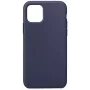 EVELATUS Capa de silicone Premium Soft Touch para Apple iPhone 11 Pro azul-escuro
