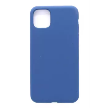 Evelatus Capa de silicone Premium Soft Touch para Apple iPhone 11 azul meia-noite