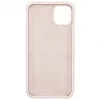 Evelatus Capa de silicone Premium Soft Touch para Apple iPhone 11 Pro Max rosa areia