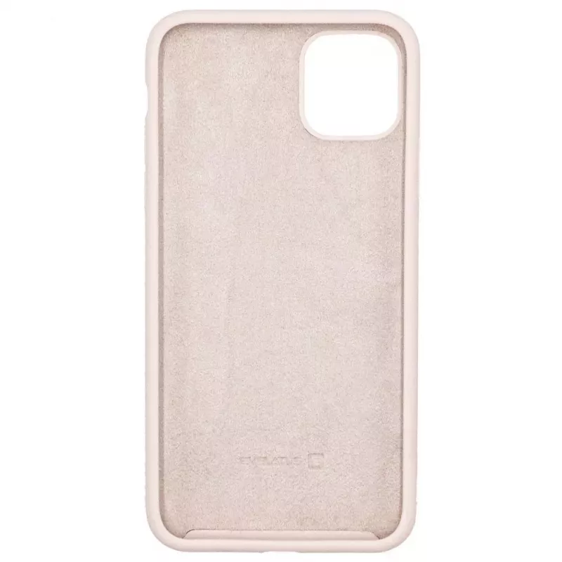 Evelatus Capa de silicone Premium Soft Touch para Apple iPhone 11 Pro Max rosa areia