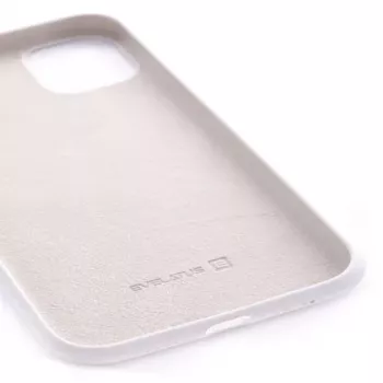 Evelatus Capa de silicone Premium Soft Touch para Apple iPhone 11 Pro Max pedra