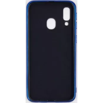 Evelatus Proteção de ecrã em vidro temperado Water Ripple Full Color Electroplating para Samsung Galaxy A40 azul