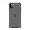 Evelatus Capa de silicone militar à prova de choque TPU para Apple iPhone 11 transparente