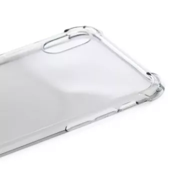 Evelatus Capa de silicone militar à prova de choque TPU para Apple iPhone X/XS preta