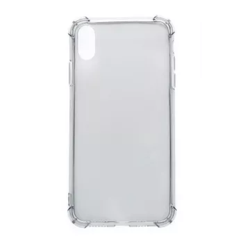 Evelatus Capa de silicone militar à prova de choque TPU para Apple iPhone X/XS preta