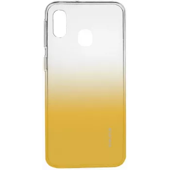 Evelatus Capa TPU Gradient para Samsung Galaxy A40 dourada