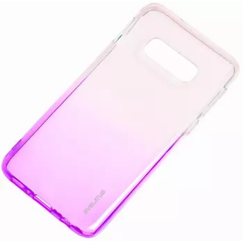 Evelatus Capa TPU Gradient para Samsung Galaxy S10e roxa