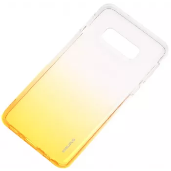 Evelatus Capa TPU Gradient para Samsung Galaxy S10e dourada