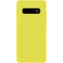 Evelatus Capa em silicone Nano Soft Touch TPU para Samsung Galaxy S10 amarela
