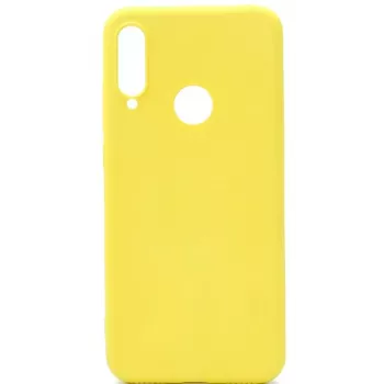 Evelatus Capa em silicone Nano Soft Touch TPU para Huawei P30 Lite amarela
