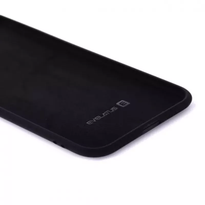 Evelatus Apple iPhone 7/8 Capa de Silicone Nano Soft Touch TPU Preto
