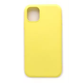 Evelatus Apple iPhone 11 Pro Max Capa de Silicone Nano Soft Touch TPU Amarelo