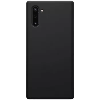 Evelatus Samsung Galaxy Note 10 Capa de Silicone Premium Soft Touch Preto