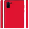 Evelatus Samsung Galaxy Note 10 Capa de Silicone Premium Soft Touch Vermelho