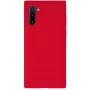 Evelatus Samsung Galaxy Note 10 Capa de Silicone Premium Soft Touch Vermelho