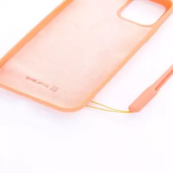 Evelatus Apple iPhone 11 Pro Capa de Silicone Soft Touch com Alça Rosa
