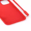 Evelatus Apple iPhone 11 Pro Capa de Silicone Soft Touch com Alça Vermelho