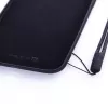 Evelatus Apple iPhone XR Capa de Silicone Soft Touch com Alça Preto