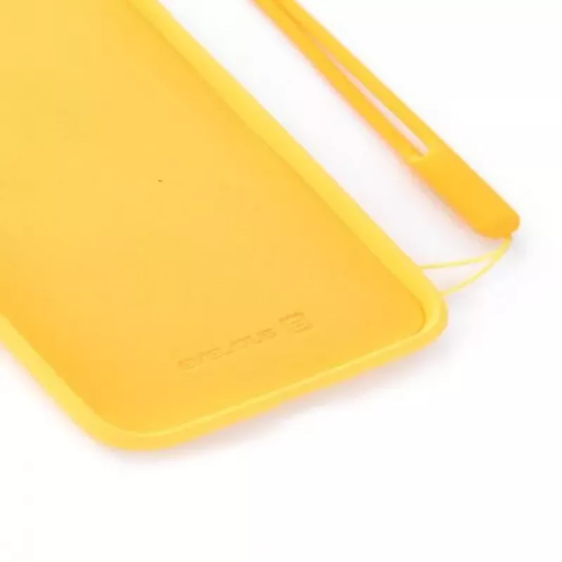 Evelatus Capa de Silicone Soft Touch com Alça para iPhone 7/8/SE (2020/2022) - Amarelo