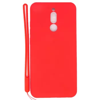 Evelatus Xiaomi Redmi 8 Capa de Silicone Nano Soft Touch TPU Vermelho