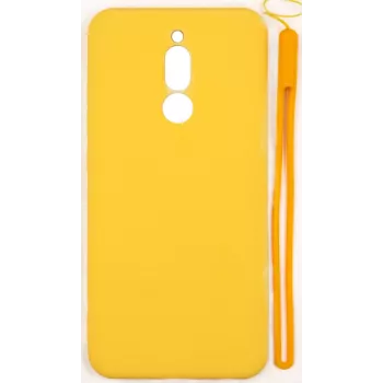 Evelatus Xiaomi Redmi 8 Capa de Silicone Nano Soft Touch TPU Amarelo