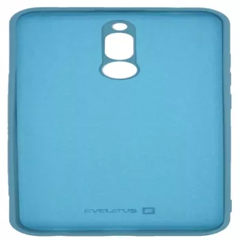 Evelatus Xiaomi Redmi 8 Capa de Silicone Soft Touch com Alça Azul