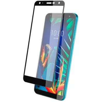 EVELATUS LG K40 2.5D Full Cover Japan Glue Glass Anti-Static protetor de ecrã