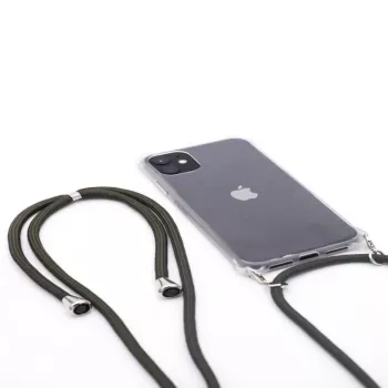 Evelatus Apple iPhone 11 Pro Max Capa com fita verde transparente