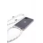 Evelatus Apple iPhone 11 Pro Max Capa com cordão riscas brancas transparente
