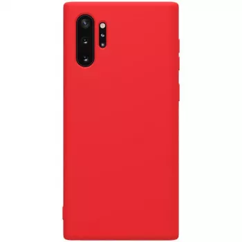 Evelatus Samsung Galaxy Note 10 Plus Capa de silicone Nano Soft Touch TPU vermelha