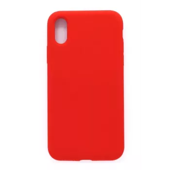 Evelatus Apple iPhone XR Capa em silicone Nano Soft Touch TPU vermelha