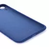 Evelatus Apple iPhone XR Capa em silicone Nano Soft Touch TPU azul-escura